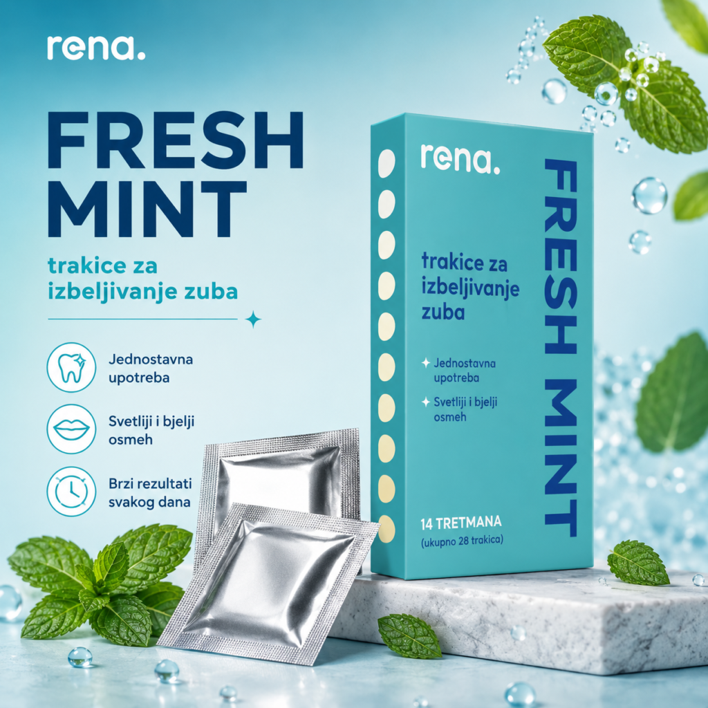 Fresh Mint - Trakice za izbeljivanje zuba