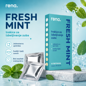 Fresh Mint - Trakice za izbeljivanje zuba - 2 kutije